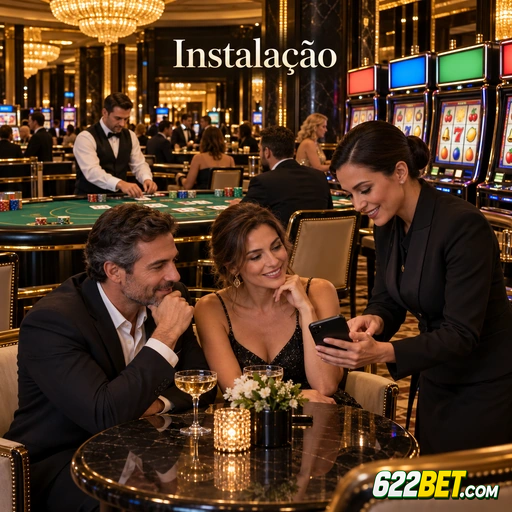 Etapas da instalação do aplicativo 622bet no Android
